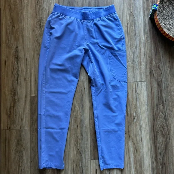 EUC Mandala Slim Pant in French Blue - Picture 3 of 4